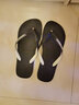 havaianas哈唯纳Top Mix人字拖时尚海边情侣沙滩拖外穿夏平底拖鞋 1069-黑色 41-42 实拍图