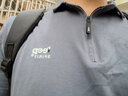 JEEP SPIRIT吉普短袖T恤男polo半袖新款男士夏季t恤衫商务休闲翻领上衣体恤纯 T118 深灰 XL (125-140斤) 实拍图