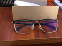 海伦凯勒（HELEN KELLER） 【王一博同款】近视眼镜男商务方框防蓝光H26129/H82078 万新1.60高清片套餐(500度内) 实拍图