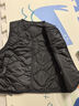 罗蒙儿童羽绒马甲女童内穿保暖轻薄背心男宝宝外穿秋冬坎肩 黑色 110 实拍图