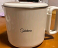 美的（Midea）第二代便携式折叠烧水杯电热水壶 旅行出差学生 泡面杯小容量迷你一体无缝内胆 0.7升 SH07S104 实拍图