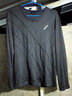 守约贤者秋冬季款男士纯色长袖t恤男V领韩版潮流秋衣宽松体恤衫加肥加大码 1183深灰 L建议体重130-150斤 实拍图