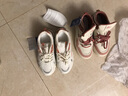 回力女鞋运动鞋2025新款冬季板鞋女学生高帮鞋韩版百搭鞋子女小白鞋女 米粉色-G帮 39女 实拍图