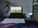 GANSS高斯GS87C/104C客制化机械键盘热插拔轴电竞游戏办公键盘背光电脑键盘 GS104C白色【白光】单模有线版 全键热插拔 KTT茶轴 实拍图