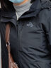 伯希和（Pelliot）【原野】冲锋衣男女三合一硬壳外套防风雨春秋夹克11340105黑3XL 实拍图
