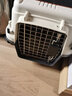 HZPET国航猫咪航空箱南深航飞机托运狗狗铁窗宠物外出便携车载旅行箱子 升级1号：51×33×33cm 双拼色 金属窗 实拍图