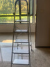 瑞居宽踏板家用梯加强版家用折叠梯宽踏步人字梯防滑五步梯YQJT-1.1H 实拍图