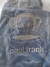 大嘴猴（paul frank）童装儿童长裤男女童2025春秋款中大童宽松经典时尚运动休闲裤 黑色 160 实拍图