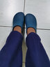 ANNO安诺 手术鞋手术室拖鞋防滑轻便工作鞋护士女护理防护鞋实验拖鞋 湖蓝 37-38 实拍图