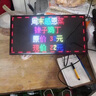 地摊神器led显示屏摆摊滚动走字幕全彩灯箱广告牌USB5V改字 41*22全彩四排图案动画5V 实拍图