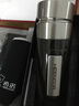 希诺（HEENOOR）保温杯男女士高档商务大容量泡茶杯老板高管水杯商务办公礼品杯子 深咖啡-360ml【304不锈钢内胆】 礼盒装（XN-8701） 实拍图