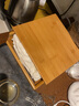 凡越竹制普洱茶盒储茶柜功夫茶具茶刀分茶盘收纳开茶饼盒茶道零配件 竹制单层普洱茶盒（+檀木茶刀） 实拍图