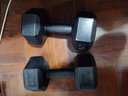 艾美仕（AiMeiShi）哑铃男士健身家用器材女练臂肌一对六角包胶亚玲10kg套装组合学生 5KG单只 实拍图