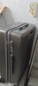 花花公子行李箱万向轮高中生拉杆箱 灰色 24英寸【中短途-需托运】 实拍图
