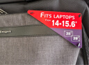 TARGUS泰格斯单肩手提电脑包15.6英寸时尚斜挎包通勤公文包男女 黑 914 实拍图