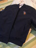 U.S. POLO ASSN.夹克外套男秋季男士休闲立领飞行茄克保罗宽松上衣深蓝2XL 实拍图