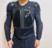 Alpinestars BIONIC a星摩托车骑行服防摔透气护甲衣机车硬壳护甲骑士装备 黑色 L 实拍图