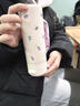 畅印郁金香保温杯女生弹扣不锈钢ins简约杯子女士高颜值保暖水杯学生 豌豆保温杯向日葵【500ml】 实拍图