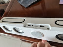 索爱（soaiy）电脑音响SH18 蓝牙音箱家用桌面低音炮 时钟多媒体台式机笔记本USB迷你小钢炮 时钟版白 晒单实拍图