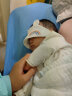 汤尼倍儿新生儿护囟门帽0-3-6月男女宝宝胎帽夏季薄款空顶帽初生婴儿帽子 白色（彩虹）0-3月(帽围38cm) 根据宝宝头围拍哦 晒单实拍图