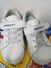 SNOOPY史努比童鞋儿童运动鞋秋季男童小白鞋女童低帮板鞋3940白红26 实拍图