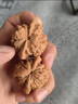 沐玛手盘把件文玩核桃四座楼南疆石磨盘白狮子蛤蟆头三棱生日礼物男男 37-38MM三棱+文玩刷+锦囊袋+锦盒 实拍图