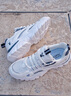花花公子鞋子男鞋2025秋冬季新款运动鞋百搭休闲跑步厚底老爹鞋男加绒棉鞋 白色 39 实拍图