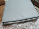 曦纶椰棕坐垫实木沙发垫办公室棕垫椅子垫学生增高垫子加硬屁股垫定制 冰川灰  雪尼尔 40*40*5（长*宽*厚） 实拍图