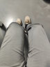 才子（TRIES）【易穿搭】男装春秋休闲裤男士简约百搭商务休闲长裤子男 灰色 31 80(170/78A) 实拍图