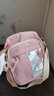 布兰奴韩国ins可爱软妹布包包女日系七夕潮古着感学生单肩斜挎手机包 粉色（带小白熊挂件） 实拍图