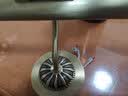 卡梦尔美式全铜LED镜前灯卫生间浴室灯美式乡村镜柜灯欧式镜灯 铜色小号（43cm）9瓦LED暖白光 实拍图