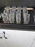 畅印 白酒杯玻璃小号烈酒威士忌洋酒杯家用一口杯套装分酒器小酒盅 酒壶子弹杯 75ml四方杯12只 实拍图