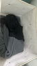 EACHY衣服收纳箱布艺家用棉被衣物收纳箱可折叠衣柜整理收纳 30L杏仁粉 实拍图