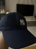 MLB旗舰官网男女帽子运动休闲鸭舌帽情侣遮阳帽软顶棒球帽生日礼物 纽约洋基队/藏青色/77 均码 F 实拍图