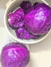 【顺丰】有机紫甘蓝 紫包菜卷心菜沙拉榨汁健康轻食有机蔬菜 3斤 实拍图