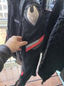 NERVE涅夫冬季骑行服摩托车透气防摔保暖机车服网眼夏季骑士装备赤道 【升级款】黑色上衣(冬季款) M  适合身高167-172 体重50-65KG 实拍图