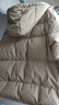 雅鹿短款羽绒服女2025新款蓄热加厚可拆卸连帽时尚百搭小个子保暖外套 卡其色 L (推荐125-140斤) 实拍图