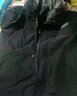 即势 外套男春秋冬季潮流韩版百搭宽松休闲外套男ins港风潮牌假两件工装连帽夹克男 酷黑色【斜插口袋】WT152 常规 3XL 【建议155-180斤】 实拍图