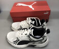 彪马（PUMA）复古跑鞋|透气网面休闲老爹鞋男女款运动鞋MILENIO390002 米白色-黑色-02 36 实拍图