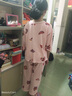 多拉美睡衣女春夏纯棉七分袖卡通甜美夏季可外穿女士家居服套装 M 实拍图