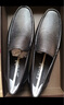 沙驰（SATCHI）男鞋  男士皮鞋休闲商务皮鞋一脚蹬皮鞋男  75962001Z 黑色 40 实拍图