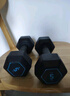 迪卡侬哑铃男士健身家用六角铸铁可选包胶器材女士EYB1 10KG （5kg*2） 实拍图