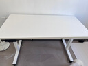 乐歌E2S电动升降桌电脑桌椅一套站立办公直播家用小户型卧室书桌 【抽屉套装】白色套装+白色抽屉 【包安装|配件另购】1.4*0.7m 【加厚】环保桌板 实拍图