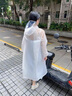 KEYRU雨衣雨披成人电动车摩托车骑行连体便携雨衣加大长款全身防暴雨 实拍图