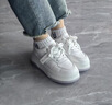 回力女鞋小白鞋女2025春夏季新款韩版百搭休闲厚底增高运动潮板鞋子女 白色【轻便厚底6cm】 36 实拍图