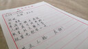 竖条横条练字专用纸成人行书楷书硬笔书法练字本初高中生加厚钢笔写字练字纸成年练习作品纸书写竖式书法纸 【10本】横格-共200张 实拍图