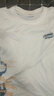 真维斯（JEANSWEST）短袖t恤女夏季2025新款ins时尚打底衫纯棉上衣服女装学生宽松半袖 白色 日暮熊_KZ L 实拍图