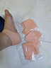 【多件套】 硅胶脚后跟保护套男女用防裂袜防脚裂脚套减震保湿滋润足跟修护套护脚跟干裂皲裂袜 日用有孔肤色2双+夜用无孔肤色2双 实拍图