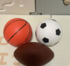 亚之杰玩具球儿童篮球足球宝宝皮球1-3岁婴儿拍拍球橄榄球六一儿童礼物 晒单实拍图