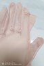罗维利特冰丝防晒手套男女夏季出行开车防晒户外硅胶防滑骑行手套 反光条粉色 均码 实拍图